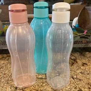 Set of 3 Tupperware Bottles